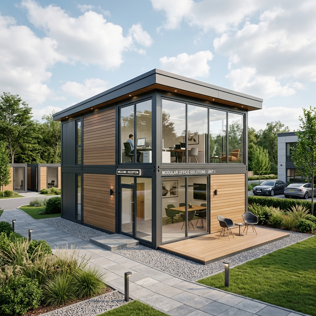 Prefab insulated cabin container structure manufactured by M R ENTERPRISE